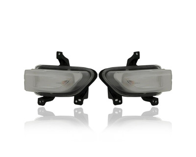 Turn Signal Light Assembly - Compatible/Replacement for '20-23 Jeep Renegade Trailhawk - Parking Front Signal, LED - Pair, Left Driver + Right Passenger Set - 68576779AA, 68576892AA Turn Signal Light Assembly - Compatible/Replacement for '20-23 Jeep Renegade Trailhawk - Parking Front Signal, LED - Pair, Left Driver + Right Passenger Set - 68576779AA, 68576892AA