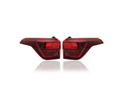 Tail Light Assembly - Compatible/Replacement for '21-23 Kia Seltos EX/Nightfall/S/SX Turbo - On Body, Halogen/LED - Pair, Left Driver + Right Passenger Set - 92402Q5110, 92401Q5110 Tail Light Assembly - Compatible/Replacement for '21-23 Kia Seltos EX/Nightfall/S/SX Turbo - On Body, Halogen/LED - Pair, Left Driver + Right Passenger Set - 92402Q5110, 92401Q5110