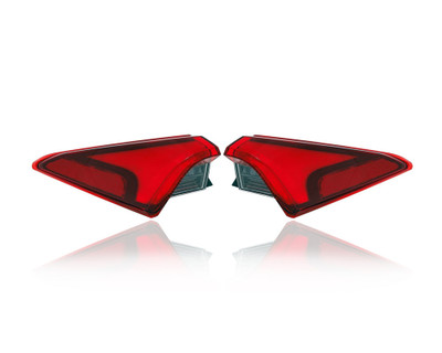 Tail Light Assembly Compatible/Replacement for '19-22 Toyota Avalon/Hybrid (Exclude Touring/Limited) LED, On Body Quarter Panel Pair, Left Driver + Right Passenger Set 8155007090, 8156007090 CAPA Tail Light Assembly Compatible/Replacement for '19-22 Toyota Avalon/Hybrid (Exclude Touring/Limited) LED, On Body Quarter Panel Pair, Left Driver + Right Passenger Set 8155007090, 8156007090 CAPA