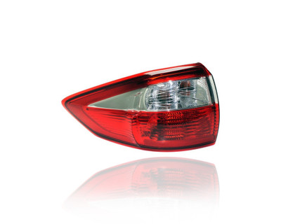 Tail Light Assembly - Compatible/Replacement for '13-16 Ford C-Max Hybrid/Energi-SE/SEL - Outer Body, Halogen - Left Hand - Driver - DM5Z13405A CAPA Tail Light Assembly - Compatible/Replacement for '13-16 Ford C-Max Hybrid/Energi-SE/SEL - Outer Body, Halogen - Left Hand - Driver - DM5Z13405A CAPA