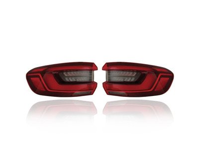 Tail Light Assembly - Compatible/Replacement for '19-23 BMW X5 Base - LED, On Body Quarter Panel, Red Trim - Pair, Left Driver + Right Passenger Set - 63219448072, 63219448071 CAPA Tail Light Assembly - Compatible/Replacement for '19-23 BMW X5 Base - LED, On Body Quarter Panel, Red Trim - Pair, Left Driver + Right Passenger Set - 63219448072, 63219448071 CAPA