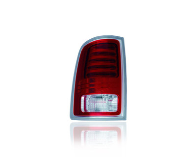 Tail Light Assembly - Compatible/Replacement for '13-22 RAM Pickup 1500/Classic, 13-18 2500/3500 - LED, Chrome Outer Trim - Left Hand - Driver - 68093079AC Tail Light Assembly - Compatible/Replacement for '13-22 RAM Pickup 1500/Classic, 13-18 2500/3500 - LED, Chrome Outer Trim - Left Hand - Driver - 68093079AC