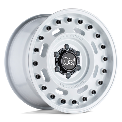 Axle - Cast Aluminum, Gloss White, 17X9.5, 6X5.5, 6mm, 195338014314