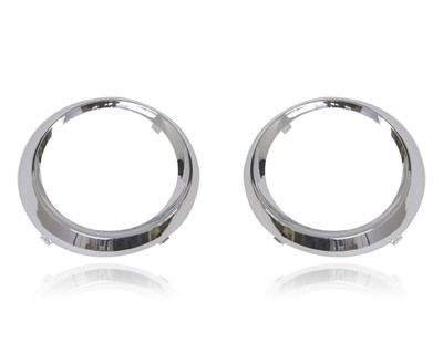 Fog Light Cover For 5271208020, 5271308020 11-17 Toyota Sienna SE - Bezel, With Foglamp Type-Chrome, Pair, Left Driver + Right Passenger Set Fog Light Cover For 5271208020, 5271308020 11-17 Toyota Sienna SE - Bezel, With Foglamp Type-Chrome, Pair, Left Driver + Right Passenger Set