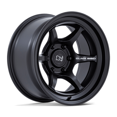 Shogun - Flow Formed Aluminum, Matte Black, 16X8, 6X5.5, -10mm, 194933313013