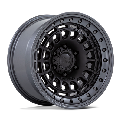 Sahara - Cast Aluminum, Matte Black With Gunmetal Lip, 17X9, 6X4.5, -12mm, 194933341047 Sahara - Cast Aluminum, Matte Black With Gunmetal Lip, 17X9, 6X4.5, -12mm, 194933341047