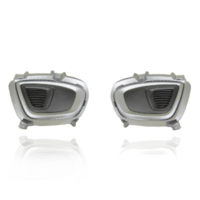 Fog Light Cover For 16-18 Kia Sorento-Ex/L/Lx - Pair, Left Driver + Right Passenger Set - 86526C6000, 86525C6000 Fog Light Cover For 16-18 Kia Sorento-Ex/L/Lx - Pair, Left Driver + Right Passenger Set - 86526C6000, 86525C6000