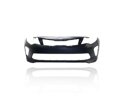 Bumper Cover - Compatible/Replacement for '16-18 Kia Optima EX/S/SX/Limited Sport - Front, Primed Wide Air Vent Hole - 86511D5200 CAPA Bumper Cover - Compatible/Replacement for '16-18 Kia Optima EX/S/SX/Limited Sport - Front, Primed Wide Air Vent Hole - 86511D5200 CAPA