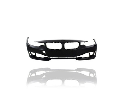 Bumper Cover - Compatible/Replacement for '12-15 BMW 3-Series Base - Front, Primed With Headlight Washer Hole, Without Trim/Sensor/Camera Hole - 51117293019 Bumper Cover - Compatible/Replacement for '12-15 BMW 3-Series Base - Front, Primed With Headlight Washer Hole, Without Trim/Sensor/Camera Hole - 51117293019