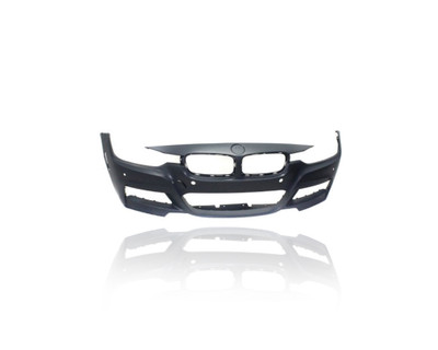 Bumper Cover - Compatible/Replacement for '13-19 BMW 3-Series M-Sport - Front, Primed With 6x Sensor Hole, Without Headlight Washer/Camera Hole - 51118067953 Bumper Cover - Compatible/Replacement for '13-19 BMW 3-Series M-Sport - Front, Primed With 6x Sensor Hole, Without Headlight Washer/Camera Hole - 51118067953