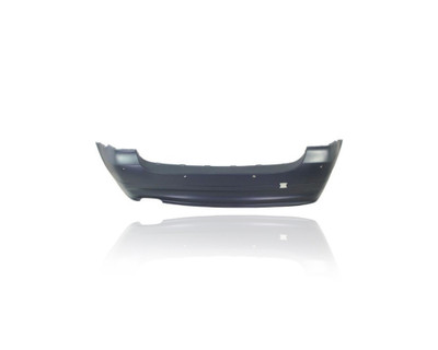 Bumper Cover - Compatible/Replacement for '06-08 BMW 325i/328i Wagon Base - Rear, Primed With Sensor Hole - 51127171046