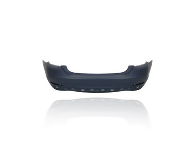 Bumper Cover - Compatible/Replacement for '14-17 BMW 435i/440i Base - Rear, Primed With Trim Molding Hole, Without Sensor Hole - 51127363308