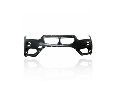 Bumper Cover - Compatible/Replacement for '16-19 BMW X1 Base - Front, Primed With Sensor Hole, Without Headlight Washer Hole - 51117453566 CAPA Bumper Cover - Compatible/Replacement for '16-19 BMW X1 Base - Front, Primed With Sensor Hole, Without Headlight Washer Hole - 51117453566 CAPA