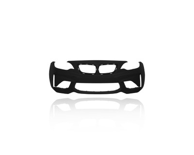 Bumper Cover - Compatible/Replacement for '16-18 BMW M2 - Front, Primed - 51118068533