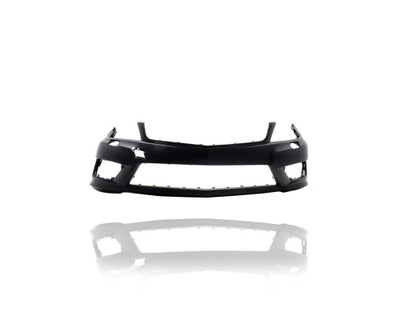 Bumper Cover - Compatible/Replacement for '12-15 Mercedes-Benz C250/300/350 AMG/Sport - Front, Primed With Headlight Washer Hole, Without Sensor Hole - 2048808247649999 Bumper Cover - Compatible/Replacement for '12-15 Mercedes-Benz C250/300/350 AMG/Sport - Front, Primed With Headlight Washer Hole, Without Sensor Hole - 2048808247649999