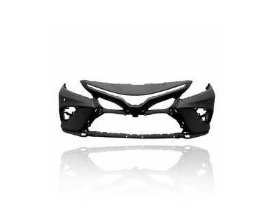 Bumper Cover - Compatible/Replacement for '18-20 Toyota Camry XSE - Front, Primed With Sensor Hole, Without Camera Hole - 521190X939 CAPA Bumper Cover - Compatible/Replacement for '18-20 Toyota Camry XSE - Front, Primed With Sensor Hole, Without Camera Hole - 521190X939 CAPA