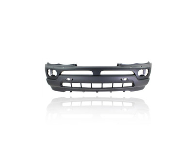 Bumper Cover - Compatible/Replacement for '04-06 BMW X5 3.0/4.4L - Front, Primed With Headlight Washer Hole, Without Sensor Hole - 51117129296