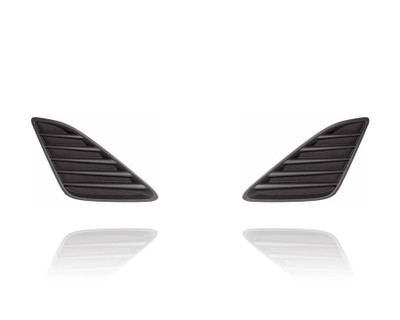 Fog Light Cover For 12-14 Toyota Camry-L/Le/Xle/Hybrid - Without Fog Lamp Hole, Both Pair Left Driver Right Passenger Hand - 5212706260, 5212806260 Fog Light Cover For 12-14 Toyota Camry-L/Le/Xle/Hybrid - Without Fog Lamp Hole, Both Pair Left Driver Right Passenger Hand - 5212706260, 5212806260