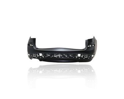 Bumper Cover - Compatible/Replacement for '15-17 BMW X3 Base - Rear, Primed With Lower Silver Trim Hole, Without Sensor Hole - 51127392991 Bumper Cover - Compatible/Replacement for '15-17 BMW X3 Base - Rear, Primed With Lower Silver Trim Hole, Without Sensor Hole - 51127392991