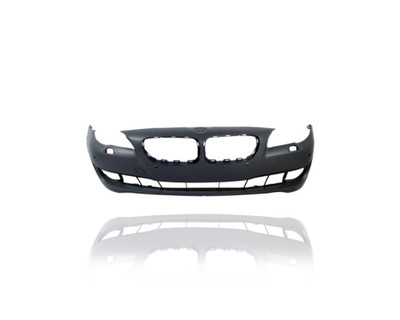 Bumper Cover - Compatible/Replacement for '11-13 BMW 528i/535i/550i/Hybrid Base - Front, Primed With Sensor Hole, Without Camera Hole - 51117285964 CAPA Bumper Cover - Compatible/Replacement for '11-13 BMW 528i/535i/550i/Hybrid Base - Front, Primed With Sensor Hole, Without Camera Hole - 51117285964 CAPA