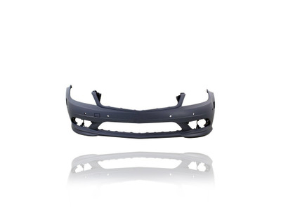Bumper Cover - Compatible/Replacement for '08-11 Mercedes-Benz C230/250/300/350 AMG/Sport - Front, Primed With Sensor Hole, Without Headlight Washer Hole - 2048853825 Bumper Cover - Compatible/Replacement for '08-11 Mercedes-Benz C230/250/300/350 AMG/Sport - Front, Primed With Sensor Hole, Without Headlight Washer Hole - 2048853825