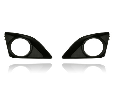 Fog Light Cover For TO1039116 09-10 Toyota Corolla - Pair Left and Right Set, With Foglamp Type Fog Light Cover For TO1039116 09-10 Toyota Corolla - Pair Left and Right Set, With Foglamp Type