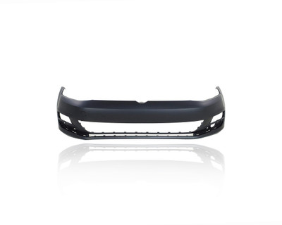 Bumper Cover - Compatible/Replacement for '15-17 VW Volkswagen Golf/SportWagen - Front, Primed Without Headlight Washer Hole - 5GM807217GRU CAPA Bumper Cover - Compatible/Replacement for '15-17 VW Volkswagen Golf/SportWagen - Front, Primed Without Headlight Washer Hole - 5GM807217GRU CAPA