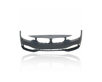 Bumper Cover - Compatible/Replacement for '14-17 BMW 4-Series/Gran Coupe Base - Front, Primed With 6x Sensor/Headlight Washer/Camera Hole - 51117363281 Bumper Cover - Compatible/Replacement for '14-17 BMW 4-Series/Gran Coupe Base - Front, Primed With 6x Sensor/Headlight Washer/Camera Hole - 51117363281