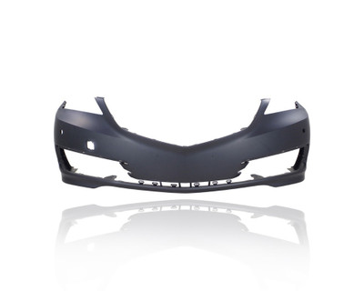 Bumper Cover - Compatible/Replacement for '15-17 Acura TLX - Front, Primed With Sensor Hole, Without Headlight Washer Hole - 04711TZ3A80ZZ CAPA Bumper Cover - Compatible/Replacement for '15-17 Acura TLX - Front, Primed With Sensor Hole, Without Headlight Washer Hole - 04711TZ3A80ZZ CAPA