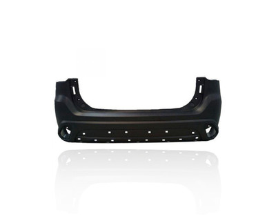 Bumper Cover - Compatible/Replacement for '19-20 Mitsubishi Outlander - Rear, Primed - 6410F219 CAPA Bumper Cover - Compatible/Replacement for '19-20 Mitsubishi Outlander - Rear, Primed - 6410F219 CAPA