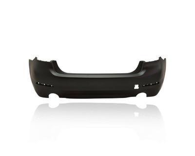 Bumper Cover - Compatible/Replacement for '17-20 BMW 530e/530i/540d Sedan Base - Rear, Primed Without Sensor/Chrome Trim Hole - 51127475595 Bumper Cover - Compatible/Replacement for '17-20 BMW 530e/530i/540d Sedan Base - Rear, Primed Without Sensor/Chrome Trim Hole - 51127475595