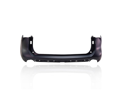 Bumper Cover - Compatible/Replacement for '20-23 Toyota Highlander/Hybrid L/LE/XLE/XSE - Rear, Primed Without Sensor Hole - 521590E922