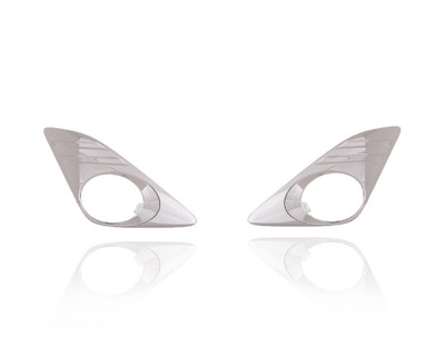 Fog Light Cover For 12-14 Toyota Camry-L/LE/XLE, 12-14 Hybrid - Pair, Left Driver + Right Passenger Set - 5212706310, 5212806310 Fog Light Cover For 12-14 Toyota Camry-L/LE/XLE, 12-14 Hybrid - Pair, Left Driver + Right Passenger Set - 5212706310, 5212806310