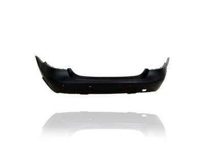 Bumper Cover - Compatible/Replacement for '10-13 Mercedes-Benz E350/400/550/63 Sedan/Wagon AMG/Sport - Rear, Primed With Sensor Hole - 2128802940 Bumper Cover - Compatible/Replacement for '10-13 Mercedes-Benz E350/400/550/63 Sedan/Wagon AMG/Sport - Rear, Primed With Sensor Hole - 2128802940