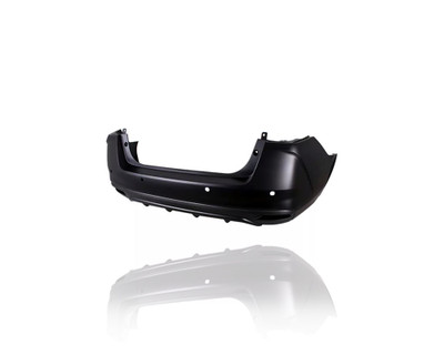 Bumper Cover - Compatible/Replacement for '20-22 Nissan Versa - Rear, Primed - 850225EE0J Bumper Cover - Compatible/Replacement for '20-22 Nissan Versa - Rear, Primed - 850225EE0J