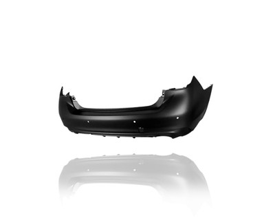 Bumper Cover - Compatible/Replacement for '18-23 Infiniti Q50/Hybrid - Rear, Primed With Sensor Hole - 850226HH1H Bumper Cover - Compatible/Replacement for '18-23 Infiniti Q50/Hybrid - Rear, Primed With Sensor Hole - 850226HH1H
