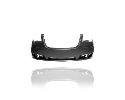 Bumper Cover - Compatible/Replacement for '08-10 Chrysler Town & Country LX/Touring - Front, Primed Without Headlight Washer/Chrome Insert Hole - 1BG23TZZAB Bumper Cover - Compatible/Replacement for '08-10 Chrysler Town & Country LX/Touring - Front, Primed Without Headlight Washer/Chrome Insert Hole - 1BG23TZZAB