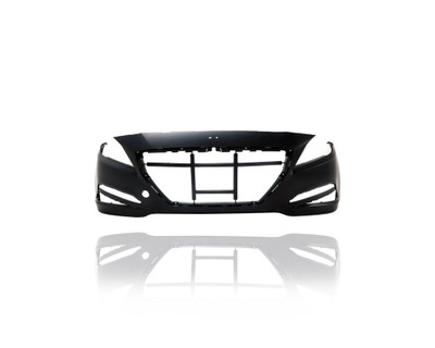 Bumper Cover - Compatible/Replacement for '15-16 Hyundai Genesis Sedan, 17-17 G80 - Front, Primed Without Sensor/Headlight Washer Hole - 86511B1000 CAPA Bumper Cover - Compatible/Replacement for '15-16 Hyundai Genesis Sedan, 17-17 G80 - Front, Primed Without Sensor/Headlight Washer Hole - 86511B1000 CAPA