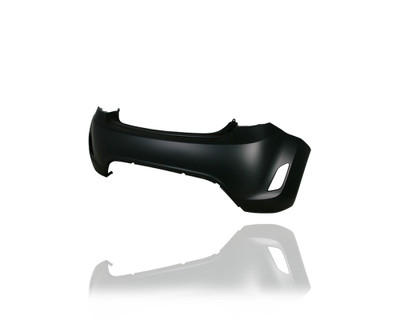 Bumper Cover - Compatible/Replacement for '12-17 Hyundai Veloster Base/Value/1.6L - Rear, Primed Without Sensor Hole - 866112V000 CAPA Bumper Cover - Compatible/Replacement for '12-17 Hyundai Veloster Base/Value/1.6L - Rear, Primed Without Sensor Hole - 866112V000 CAPA