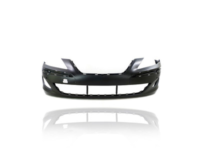 Bumper Cover - Compatible/Replacement for '12-14 Hyundai Genesis Sedan - Front, Primed With Sensor Hole - 865403M510 Bumper Cover - Compatible/Replacement for '12-14 Hyundai Genesis Sedan - Front, Primed With Sensor Hole - 865403M510