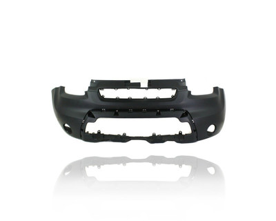 Bumper Cover - Compatible/Replacement for '10-11 Kia Soul Base/Plus/Exclaim - Front Upper, Primed Standard-Type - 865112K000 CAPA Bumper Cover - Compatible/Replacement for '10-11 Kia Soul Base/Plus/Exclaim - Front Upper, Primed Standard-Type - 865112K000 CAPA