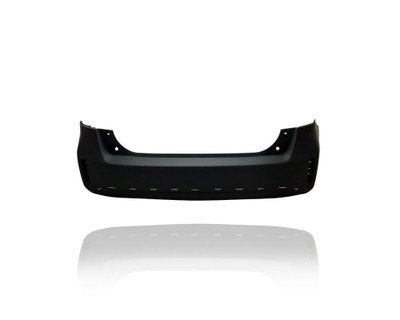 Bumper Cover - Compatible/Replacement for '15-18 Toyota Prius V - Rear, Primed With Lower Molding Hole - 5215947912 Bumper Cover - Compatible/Replacement for '15-18 Toyota Prius V - Rear, Primed With Lower Molding Hole - 5215947912