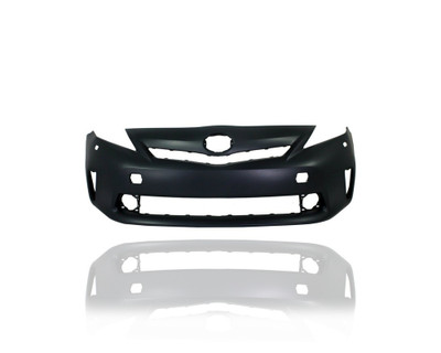 Bumper Cover - Compatible/Replacement for '12-14 Toyota Prius V/5 - Front, Primed With Headlight Washer Hole, Without Sensor Hole - 5211947924 CAPA Bumper Cover - Compatible/Replacement for '12-14 Toyota Prius V/5 - Front, Primed With Headlight Washer Hole, Without Sensor Hole - 5211947924 CAPA