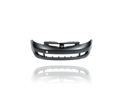 Bumper Cover - Compatible/Replacement for '07-08 Honda Fit Sport - Front, Primed With Fog Lamp/Spoiler Hole - 04711SLNA81ZZ Bumper Cover - Compatible/Replacement for '07-08 Honda Fit Sport - Front, Primed With Fog Lamp/Spoiler Hole - 04711SLNA81ZZ