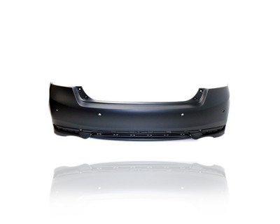 Bumper Cover - Compatible/Replacement for '16-17 Honda Accord Sedan Touring - Rear, Primed With Double-Exhaust/Sensor Hole - 71500T2FA80ZZ CAPA Bumper Cover - Compatible/Replacement for '16-17 Honda Accord Sedan Touring - Rear, Primed With Double-Exhaust/Sensor Hole - 71500T2FA80ZZ CAPA