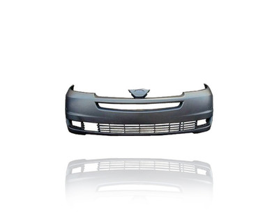 Bumper Cover - Compatible/Replacement for '04-05 Toyota Sienna XLE/Limited - Front, Primed With Sensor Hole/Cruise Sensor Opening - 52119AE903 CAPA Bumper Cover - Compatible/Replacement for '04-05 Toyota Sienna XLE/Limited - Front, Primed With Sensor Hole/Cruise Sensor Opening - 52119AE903 CAPA