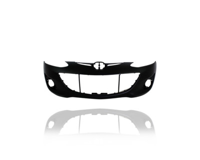 Bumper Cover - Compatible/Replacement for '11-14 Mazda Mazda2 - Front, Primed - DR6150031EBB CAPA Bumper Cover - Compatible/Replacement for '11-14 Mazda Mazda2 - Front, Primed - DR6150031EBB CAPA
