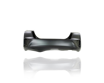 Bumper Cover - Compatible/Replacement for '15-17 Honda Fit - Rear, Primed - 04715T5RA00ZZ CAPA Bumper Cover - Compatible/Replacement for '15-17 Honda Fit - Rear, Primed - 04715T5RA00ZZ CAPA