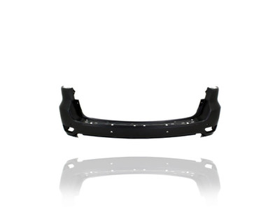 Bumper Cover - Compatible/Replacement for '11-15 Jeep Grand Cherokee - Rear, Primed With Rear Sensor, Without Blind Spot Sensor - 1VQ66TZZAA