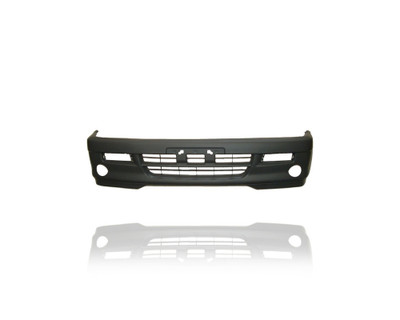 Bumper Cover - Compatible/Replacement for '97-99 Mitsubishi Montero Sport ES - Front, Primed Without Side Flare Hole - MR325887 Bumper Cover - Compatible/Replacement for '97-99 Mitsubishi Montero Sport ES - Front, Primed Without Side Flare Hole - MR325887
